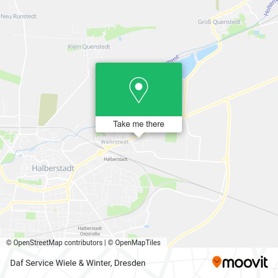 Карта Daf Service Wiele & Winter