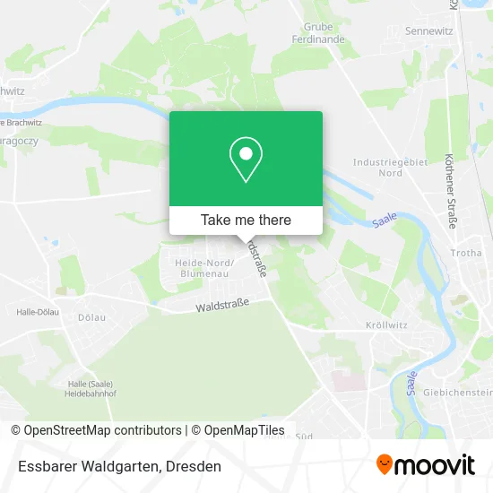 Карта Essbarer Waldgarten