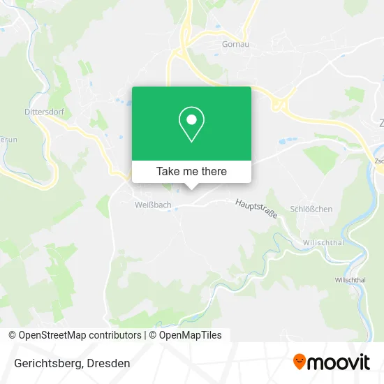 Карта Gerichtsberg