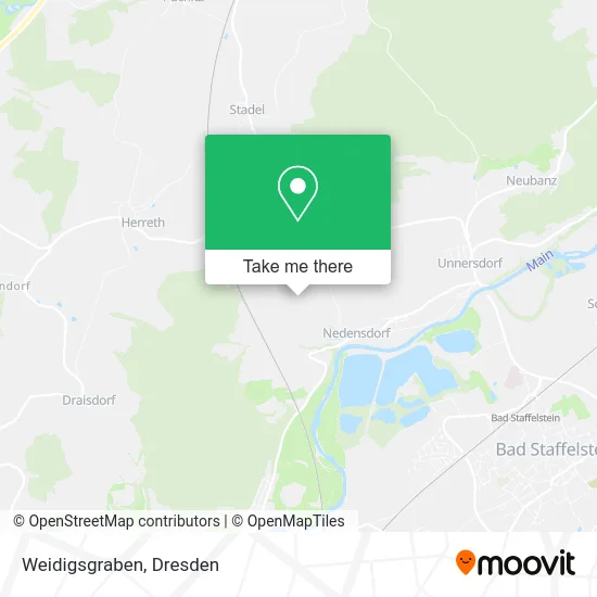 Карта Weidigsgraben