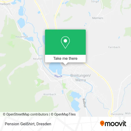 Карта Pension Geißhirt