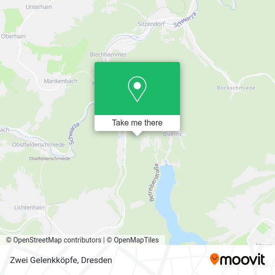 Карта Zwei Gelenkköpfe