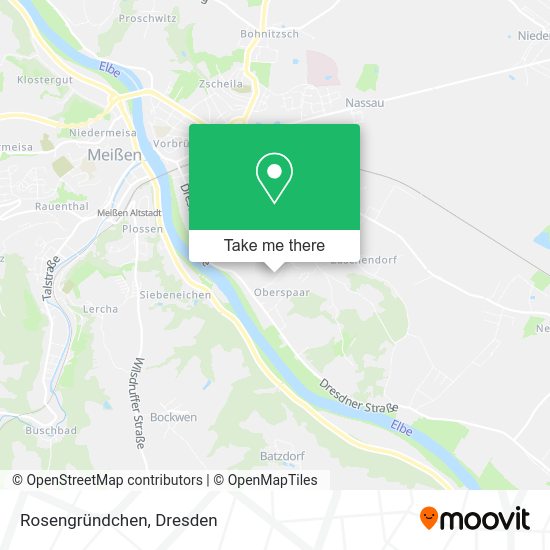 Карта Rosengründchen