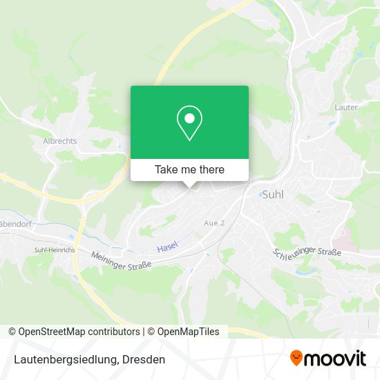 Карта Lautenbergsiedlung