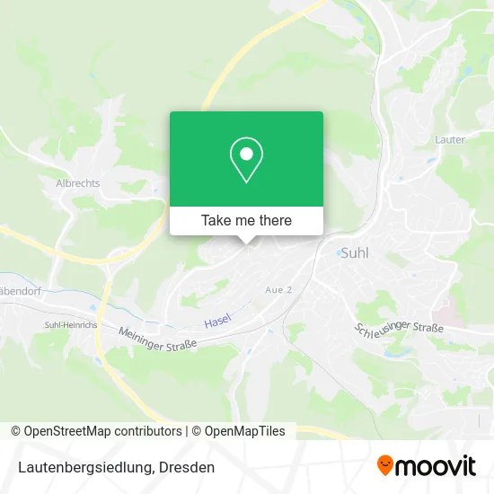 Карта Lautenbergsiedlung