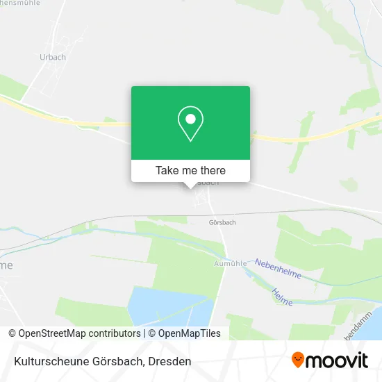 Карта Kulturscheune Görsbach