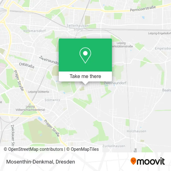 Карта Mosenthin-Denkmal