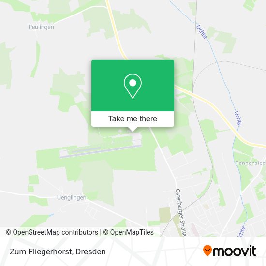 Карта Zum Fliegerhorst