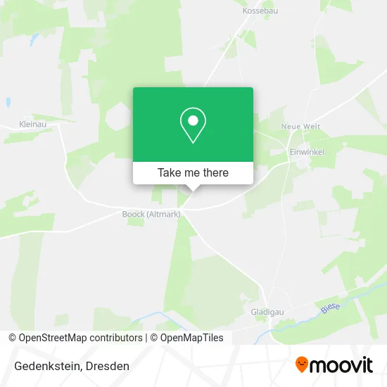 Карта Gedenkstein