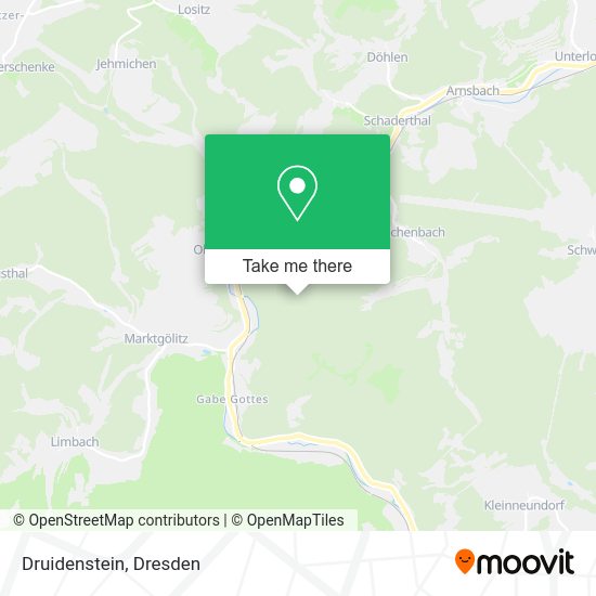 Карта Druidenstein
