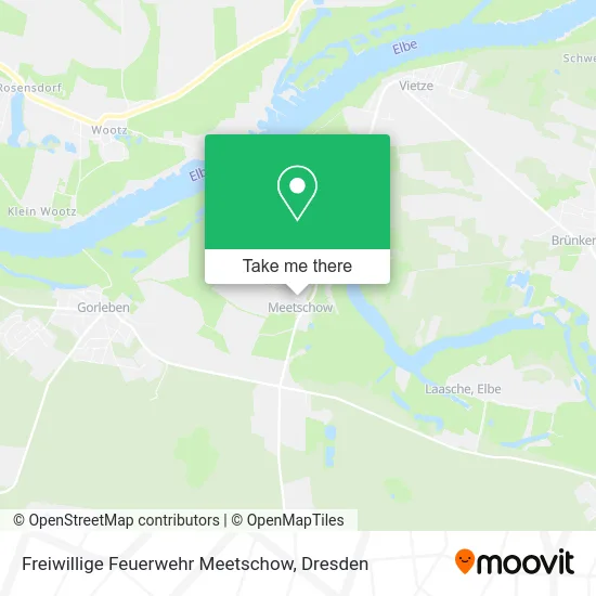 Freiwillige Feuerwehr Meetschow map