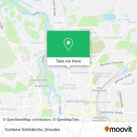 Карта Goldene Schildkröte