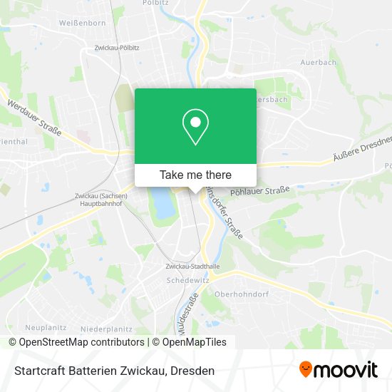 Карта Startcraft Batterien Zwickau