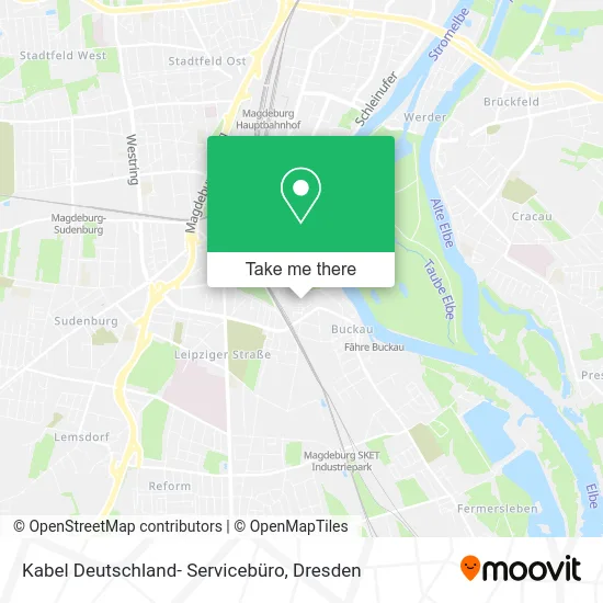Карта Kabel Deutschland- Servicebüro