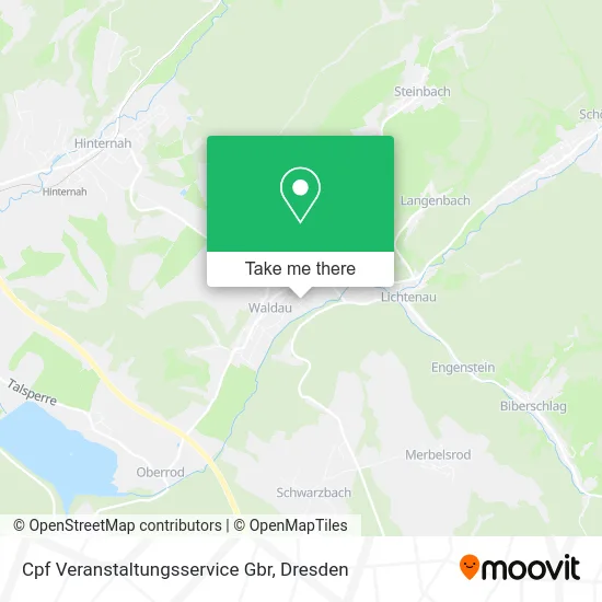 Карта Cpf Veranstaltungsservice Gbr