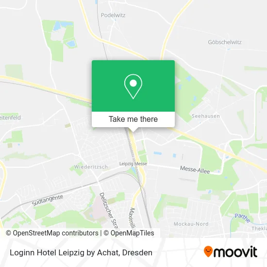 Карта Loginn Hotel Leipzig by Achat