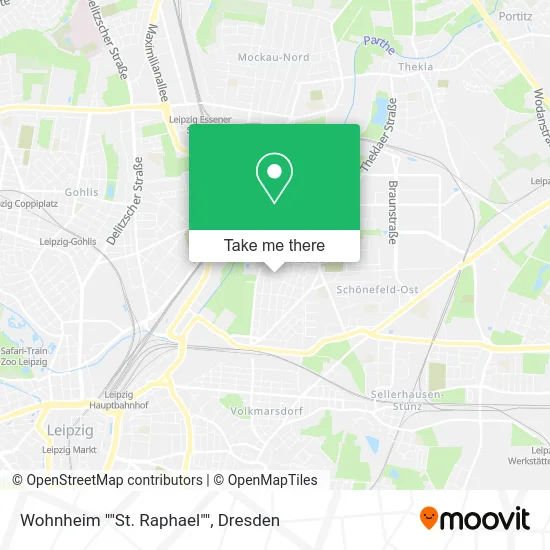 Карта Wohnheim ""St. Raphael""