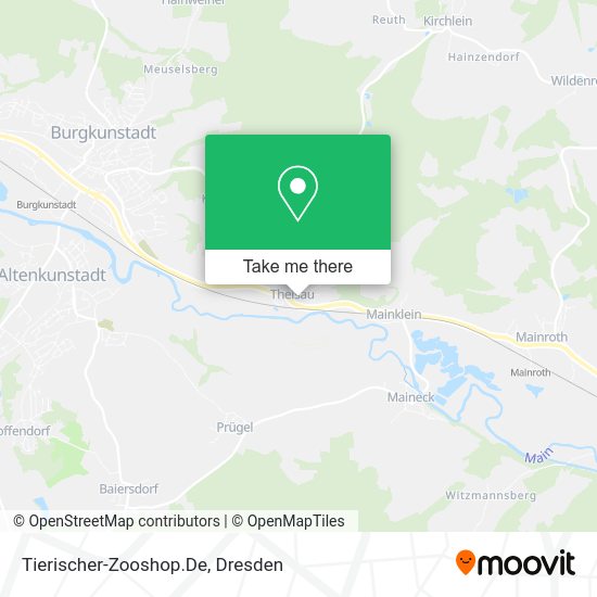 Карта Tierischer-Zooshop.De