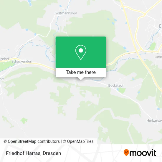 Карта Friedhof Harras