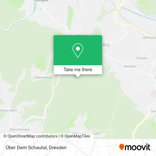 Карта Über Dem Schautal