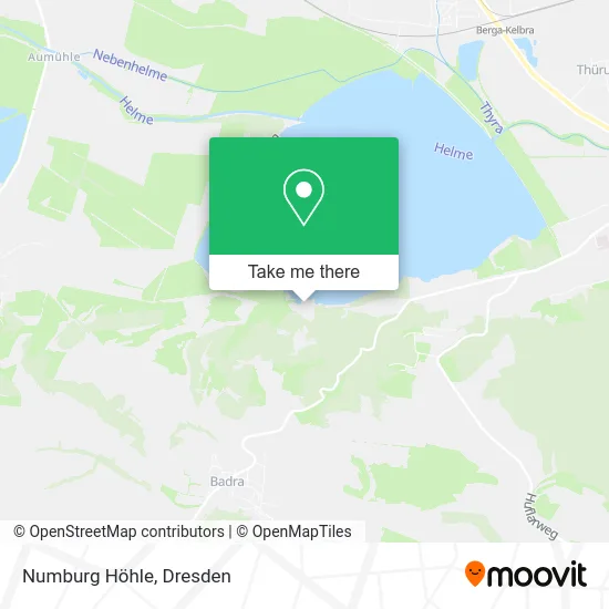 Карта Numburg Höhle