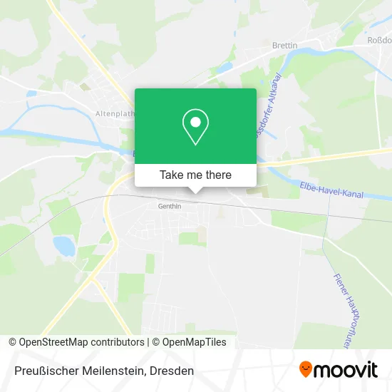 Карта Preußischer Meilenstein