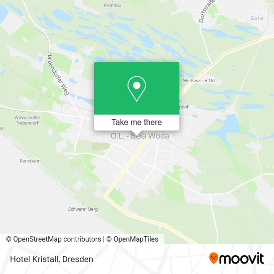 Карта Hotel Kristall