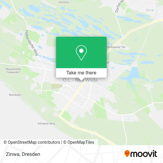Карта Zinwa