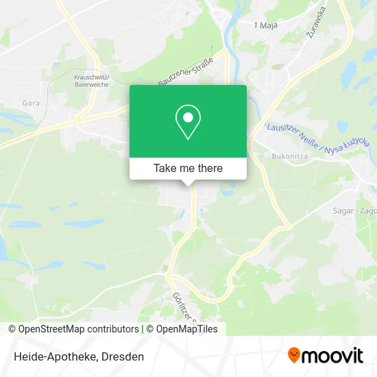 Карта Heide-Apotheke