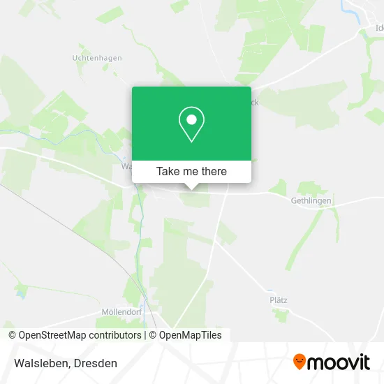 Карта Walsleben