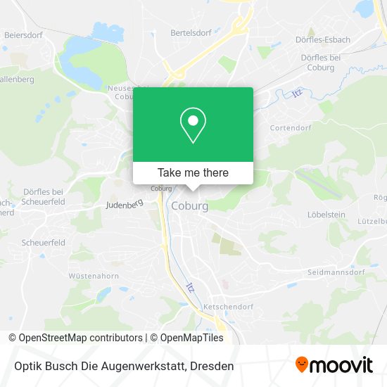 Карта Optik Busch Die Augenwerkstatt