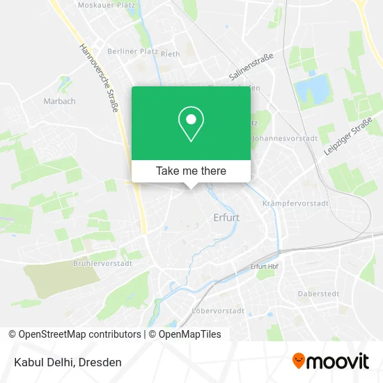 Карта Kabul Delhi