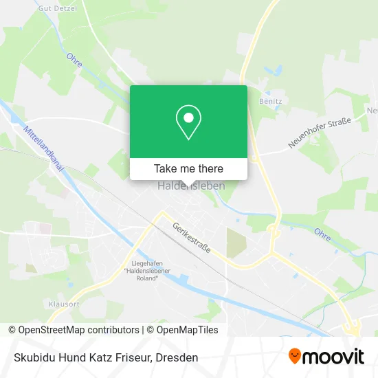 Карта Skubidu Hund Katz Friseur