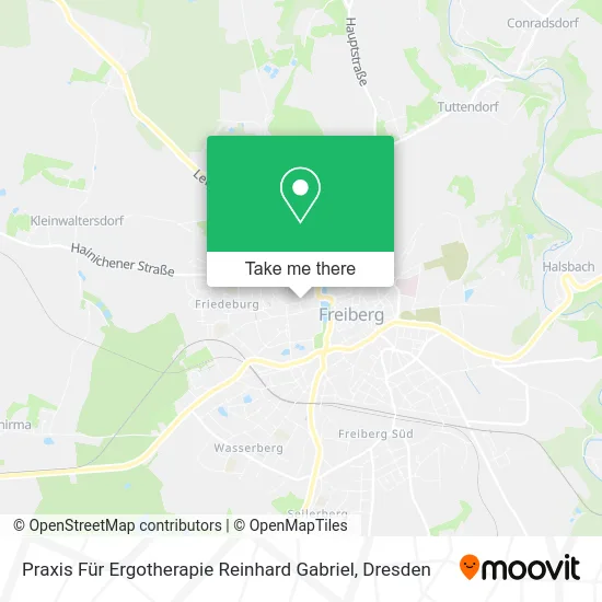 Карта Praxis Für Ergotherapie Reinhard Gabriel