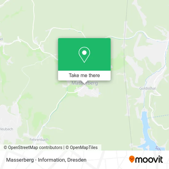 Карта Masserberg - Information