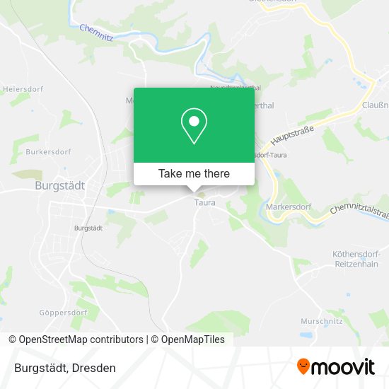 Карта Burgstädt