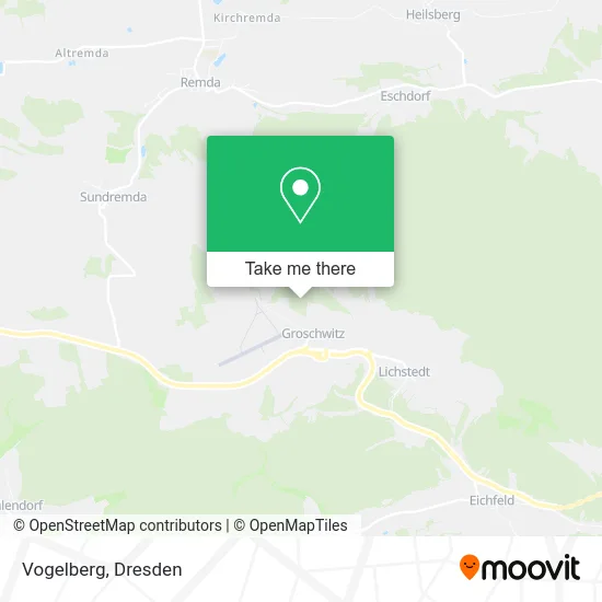 Карта Vogelberg