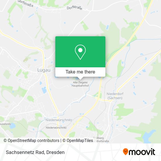 Карта Sachsennetz Rad