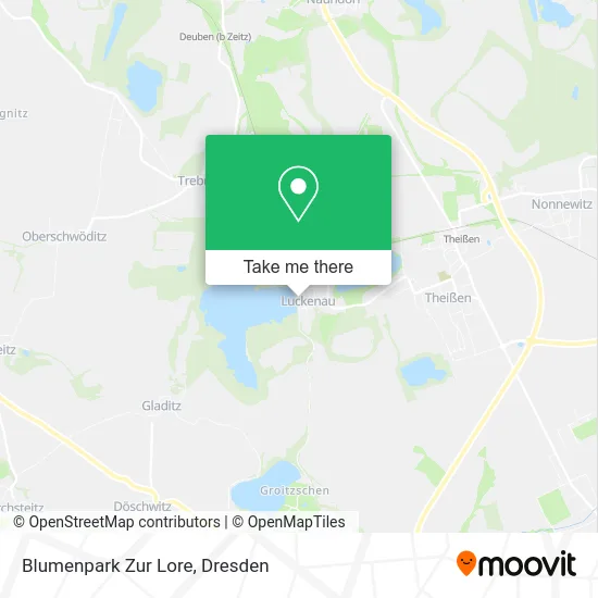 Карта Blumenpark Zur Lore