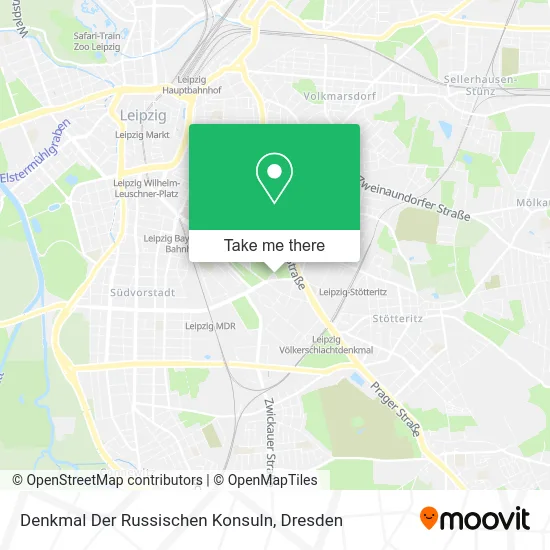 Карта Denkmal Der Russischen Konsuln