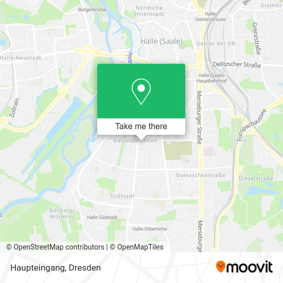 Карта Haupteingang