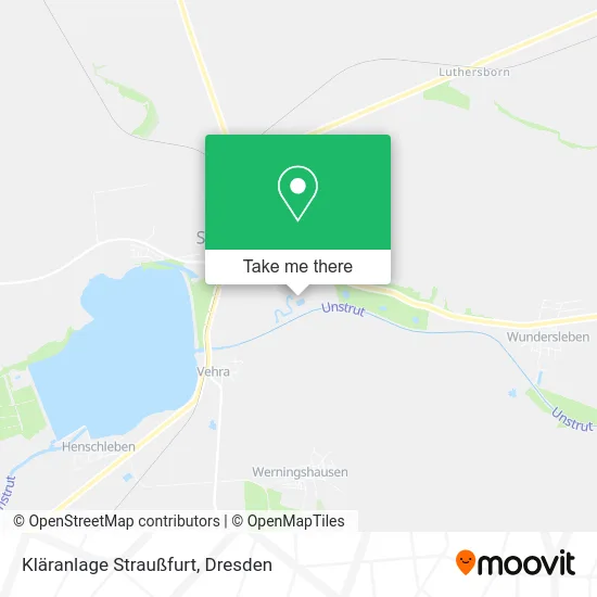 Карта Kläranlage Straußfurt