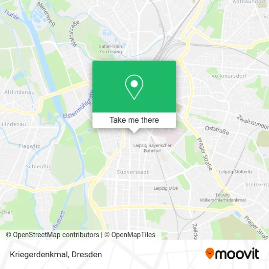 Карта Kriegerdenkmal