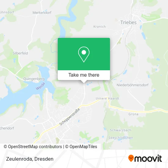 Карта Zeulenroda