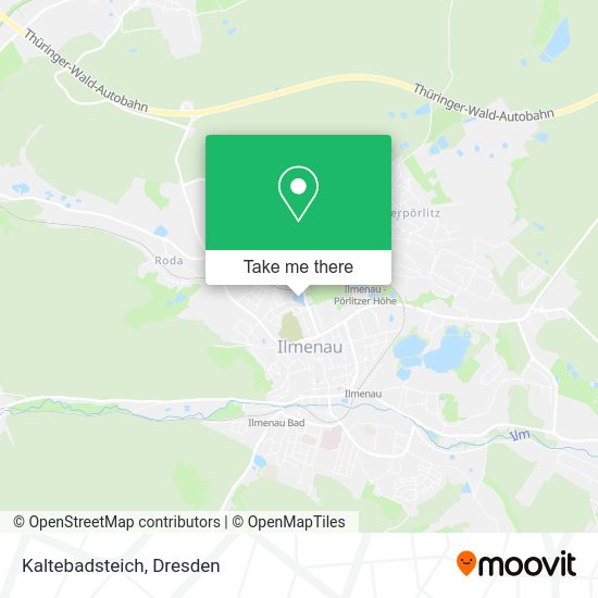 Карта Kaltebadsteich