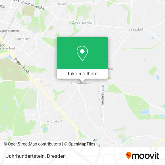 Карта Jahrhundertstein