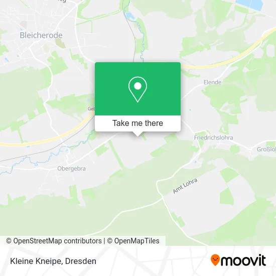 Карта Kleine Kneipe