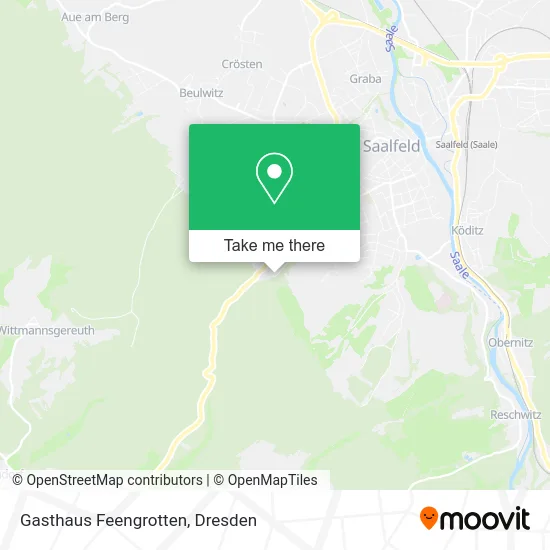 Карта Gasthaus Feengrotten