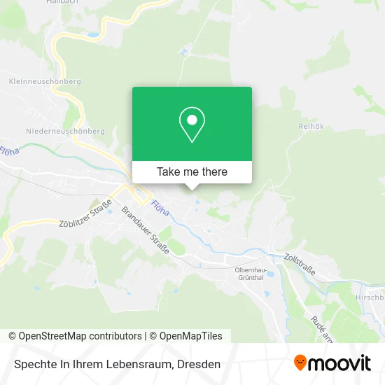 Карта Spechte In Ihrem Lebensraum