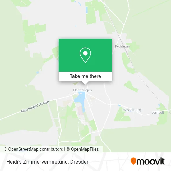 Карта Heidi's Zimmervermietung